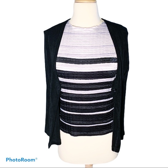 Petite Sophisticate Lavender/Black Shell, MP - Picture 5 of 6